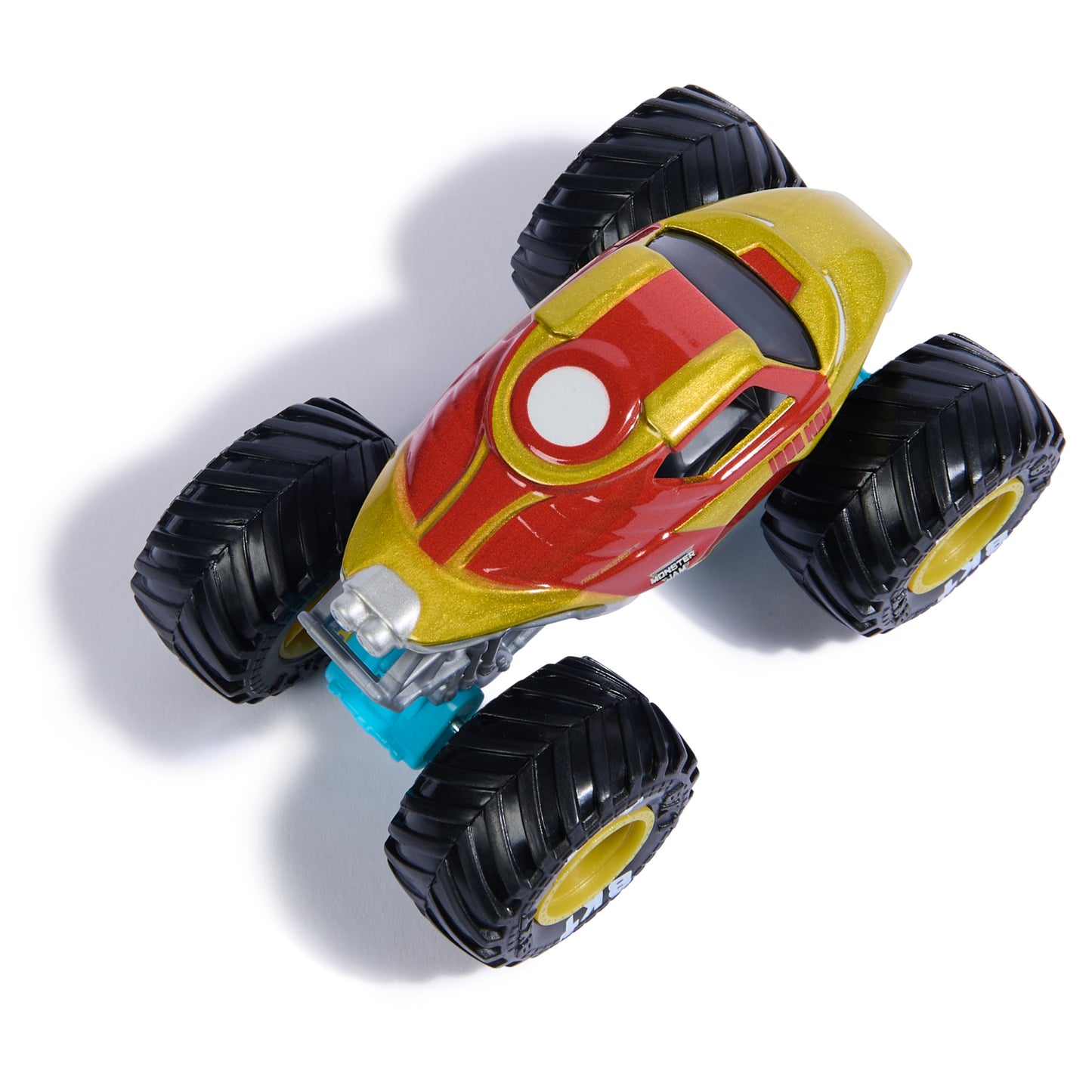 Monster Jam, Marvel Official Iron Man Vs. War Machine Die-Cast Monster Trucks, 1:64 Scale, Kids Toys for Boys and Girls Ages 3 and up