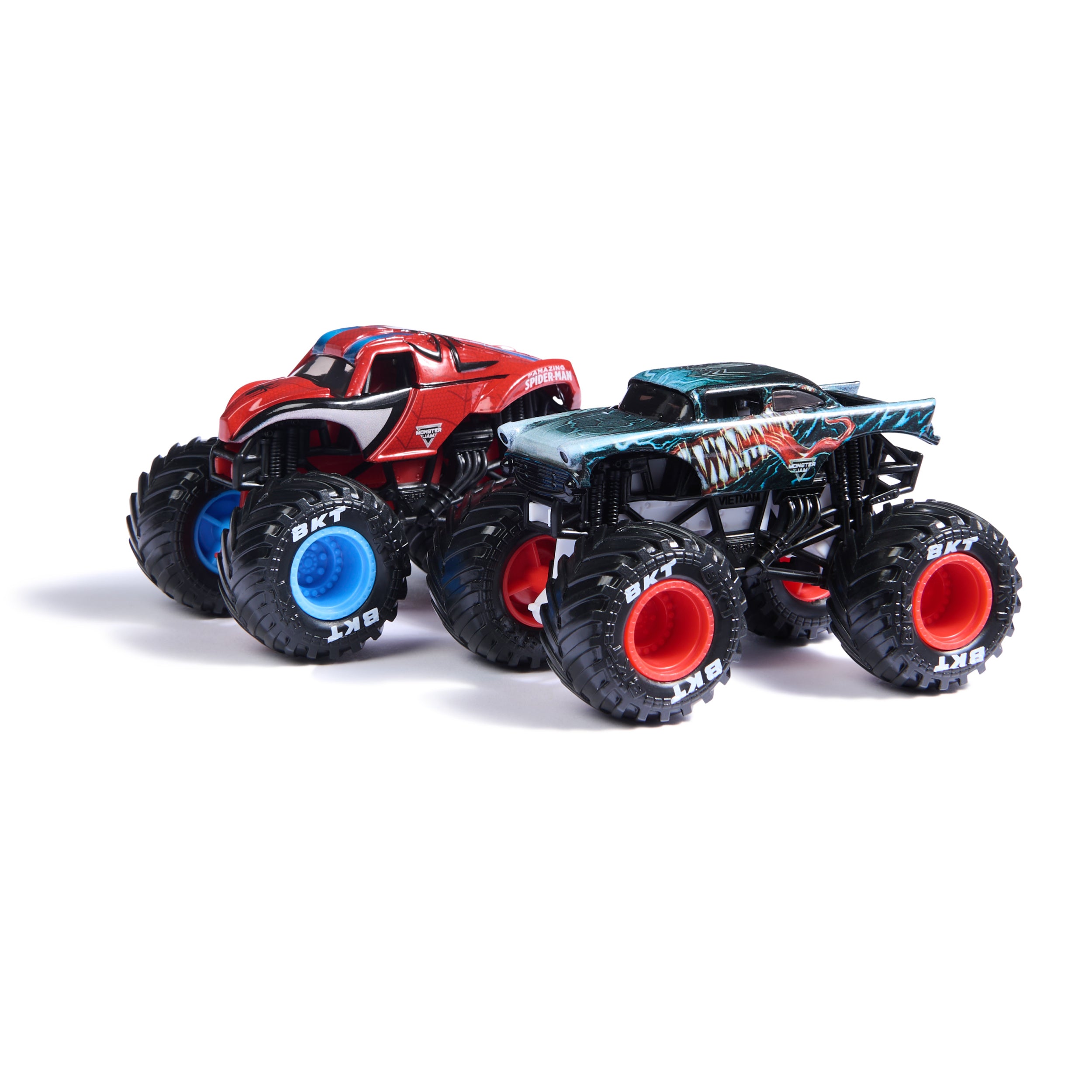 Hot wheels monster jam spider man on sale