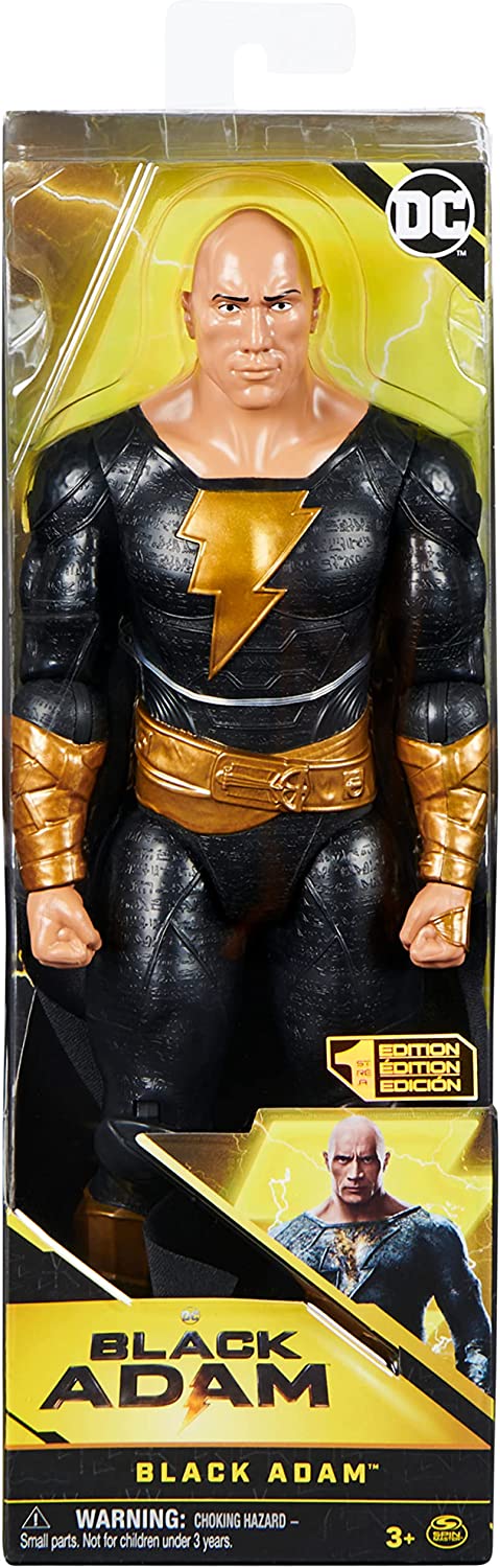 DC Comics, Black Adam Movie 12-inch Action Figure, Collectible Kids Toys for Boys and Girls Ages 3 and Up