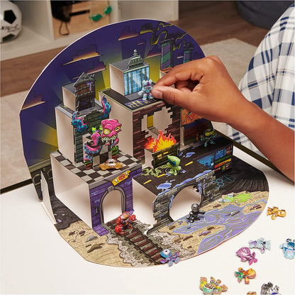 Million Warriors Battle Pack with 35 Collectible Figures, Launcher and Playset (Styles May Vary), Surprise Kids Toys for Boys and Girls Ages 5 and Up