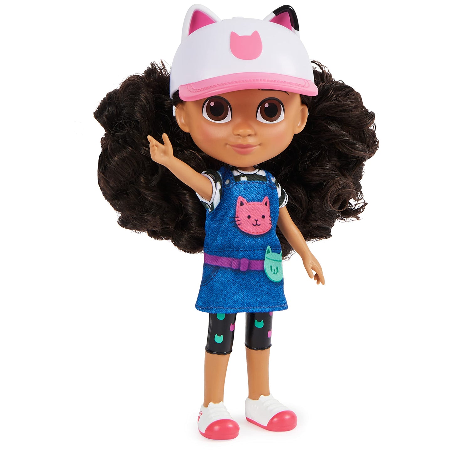 Gabby's Dollhouse, 8-inch Gabby Girl Doll (Travel Edition) with Accessories, Kids Toys for Ages 3 and up